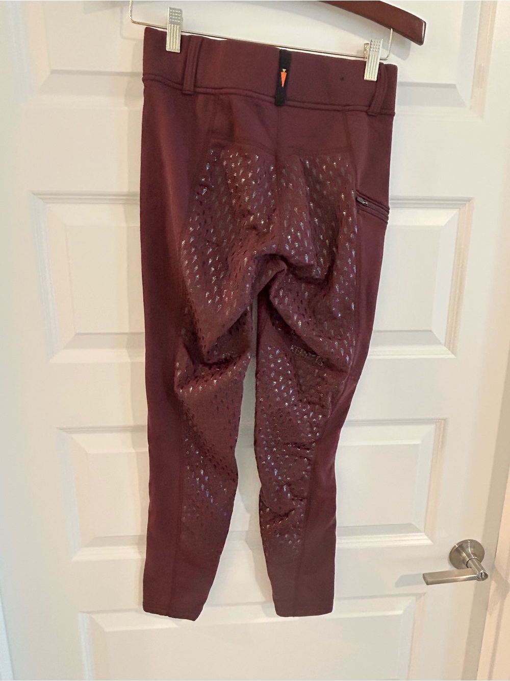 Kerrits Power Stretch Full Seat Pocket Tight Raisin Purple Size M